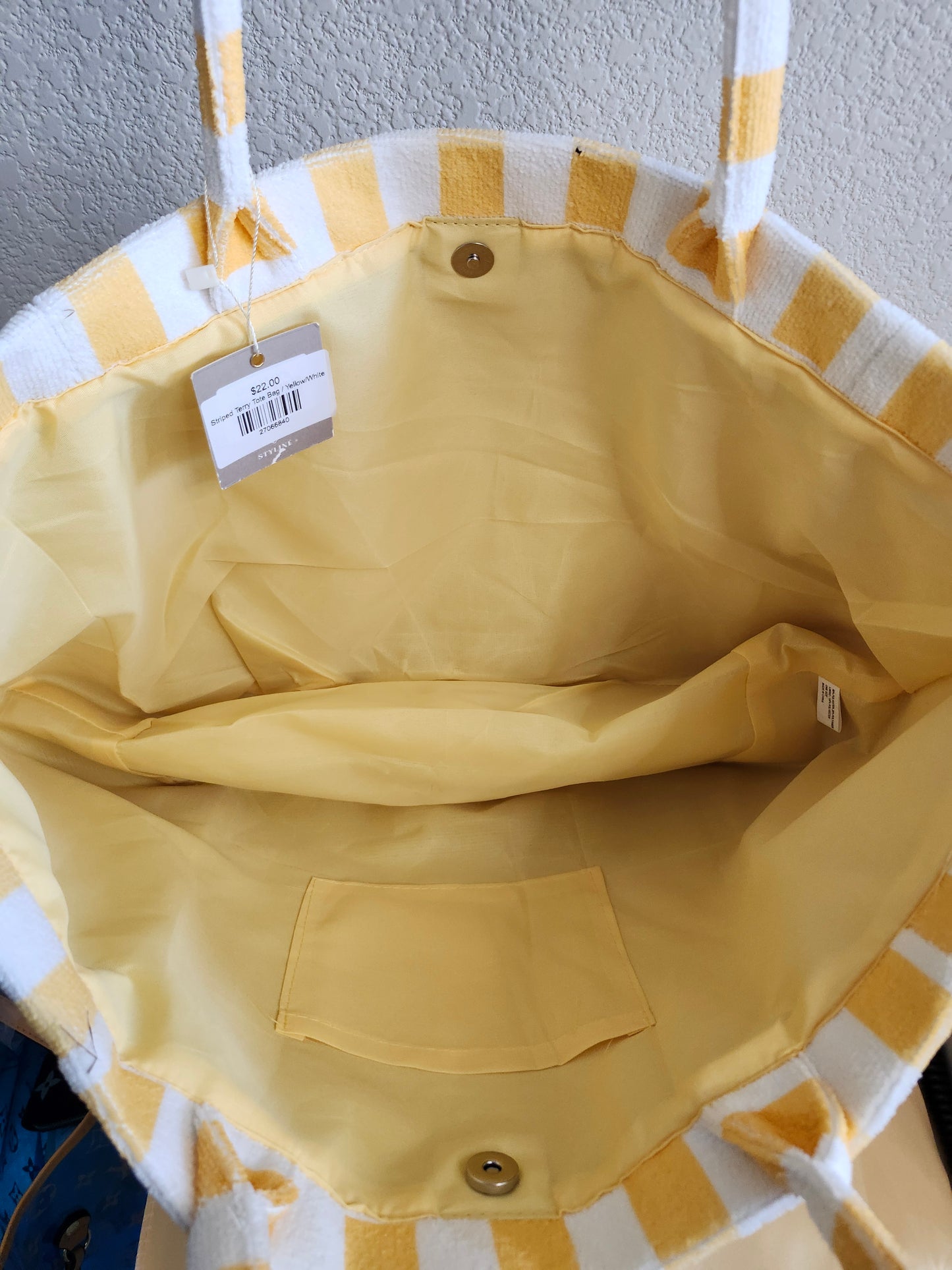 Yellow Beach Bag