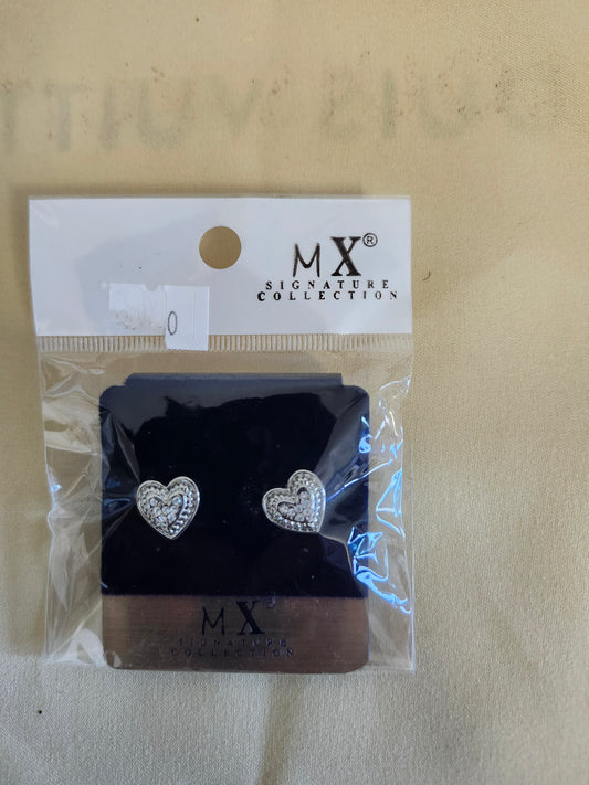 DY Heart Earrings