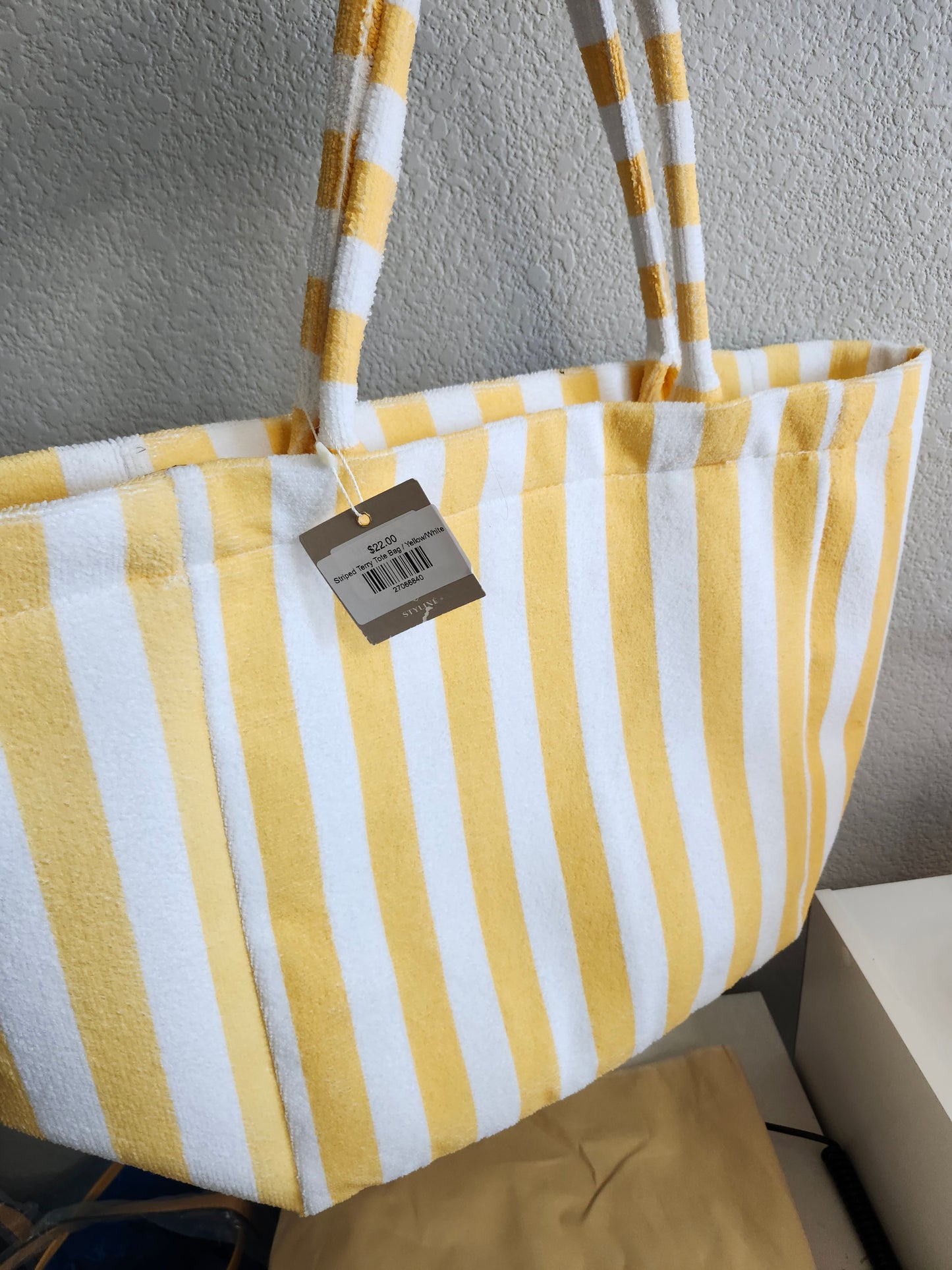 Yellow Beach Bag