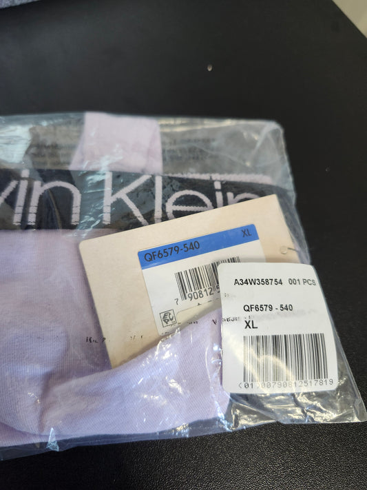 Calvin Klein Women's XL Purple Thong.