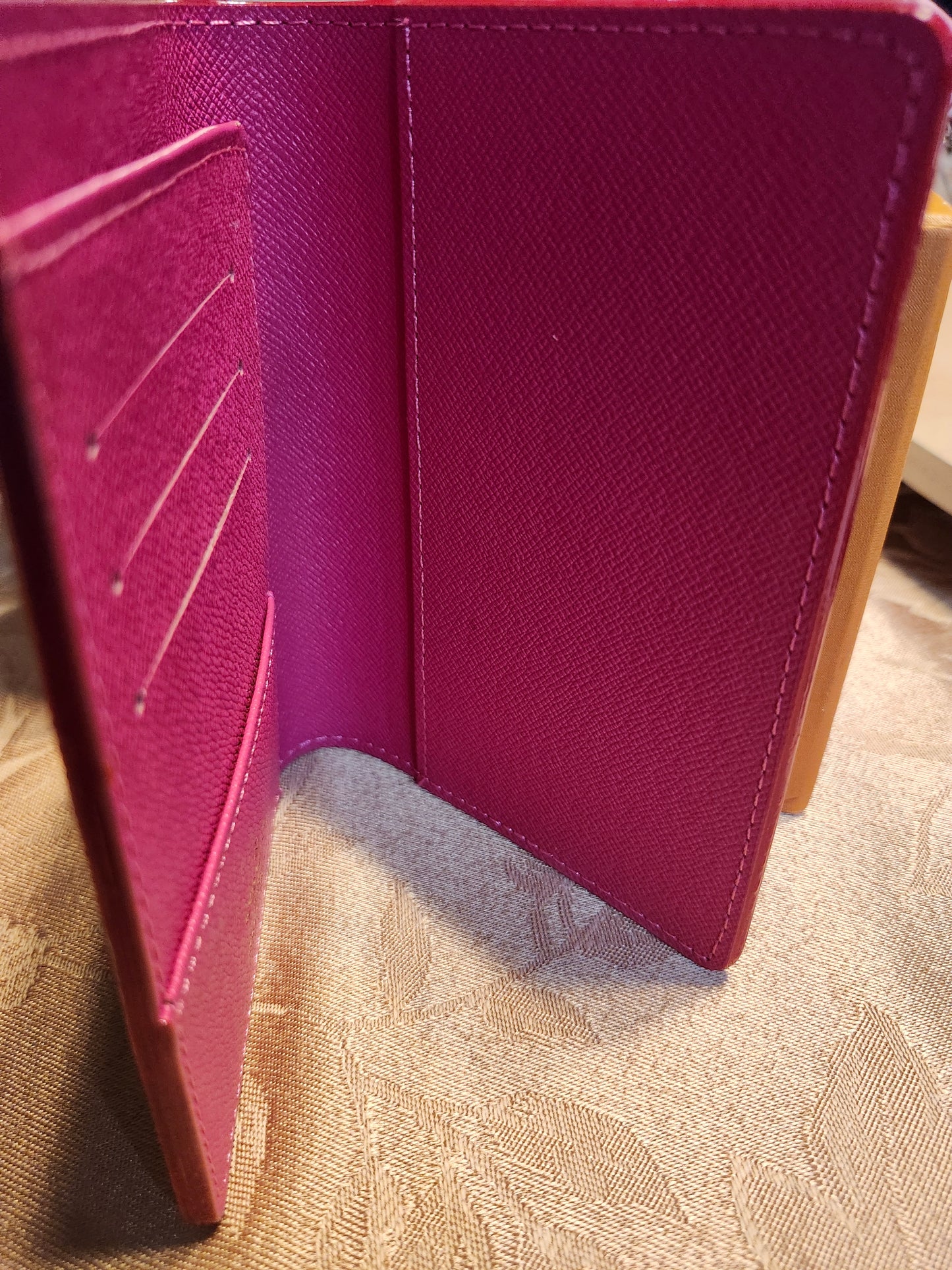 Multi Color Passport Holder.